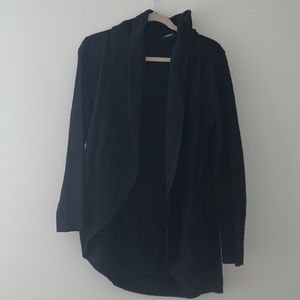 Black cardigan
